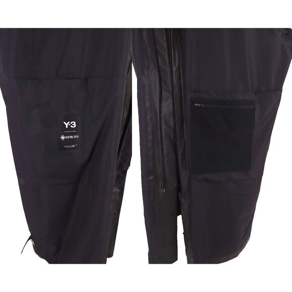 Y-3 Travel GTX Parka Jacket XL Mens Waterproof Nylon Ash Yohji TRVL GTX PRK $995 - Picture 13 of 16
